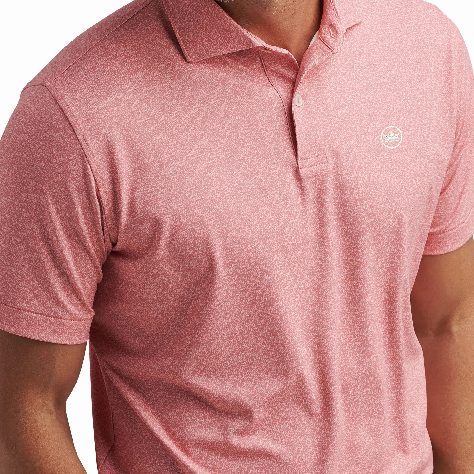 Peter Millar Espresso Martinis Performance Jersey Shirt