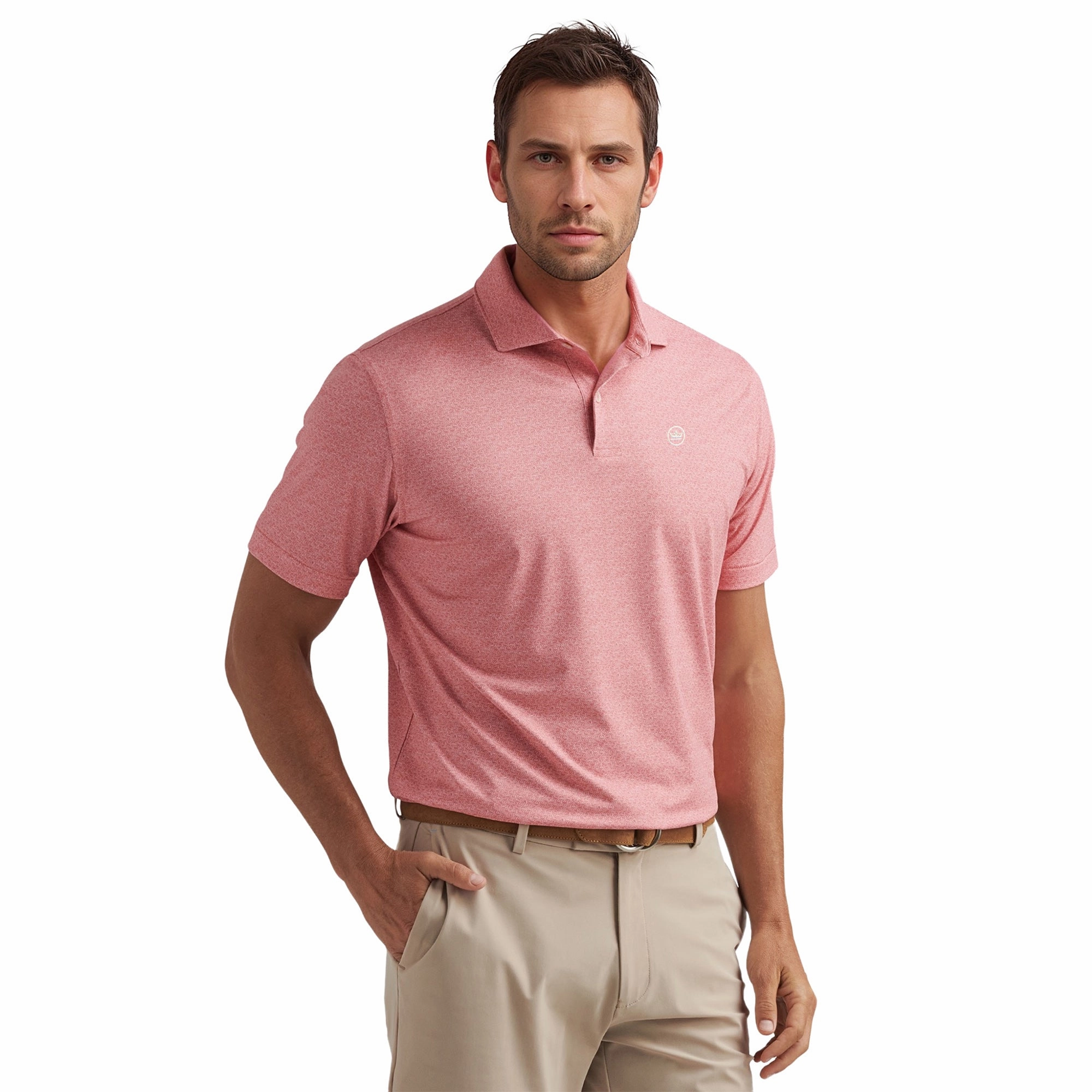 Peter Millar Espresso Martinis Performance Jersey Shirt