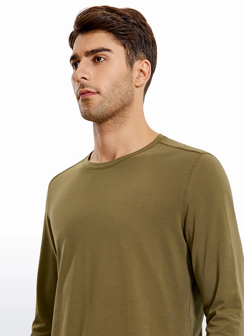 Pima Cotton Long Sleeve