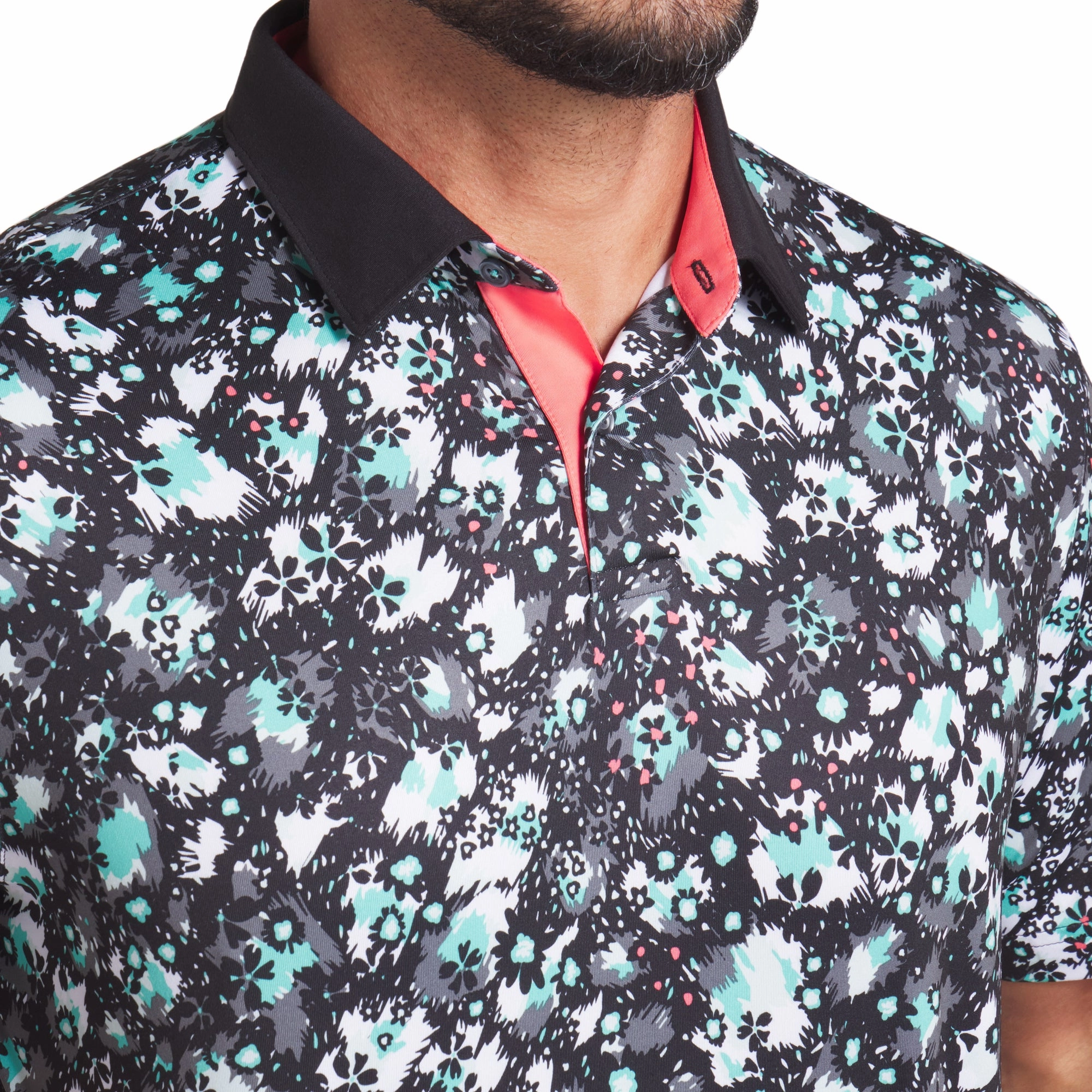 Puma Golf Abstract Camo Polo Shirt