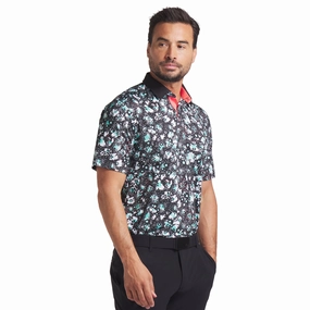 Puma Golf Abstract Camo Polo Shirt
