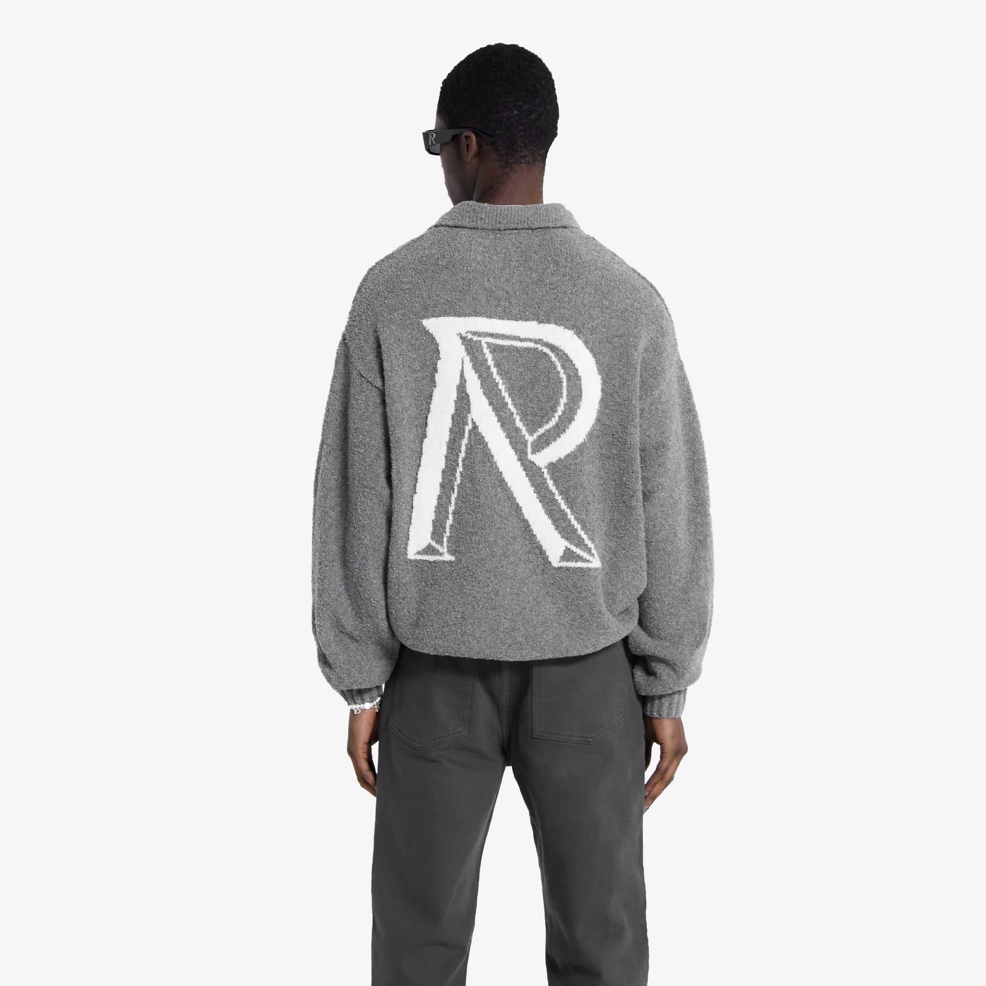 Represent | INITIAL BOUCLE POLO  { GREY