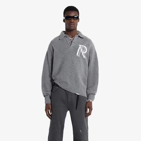 Represent | INITIAL BOUCLE POLO  { GREY