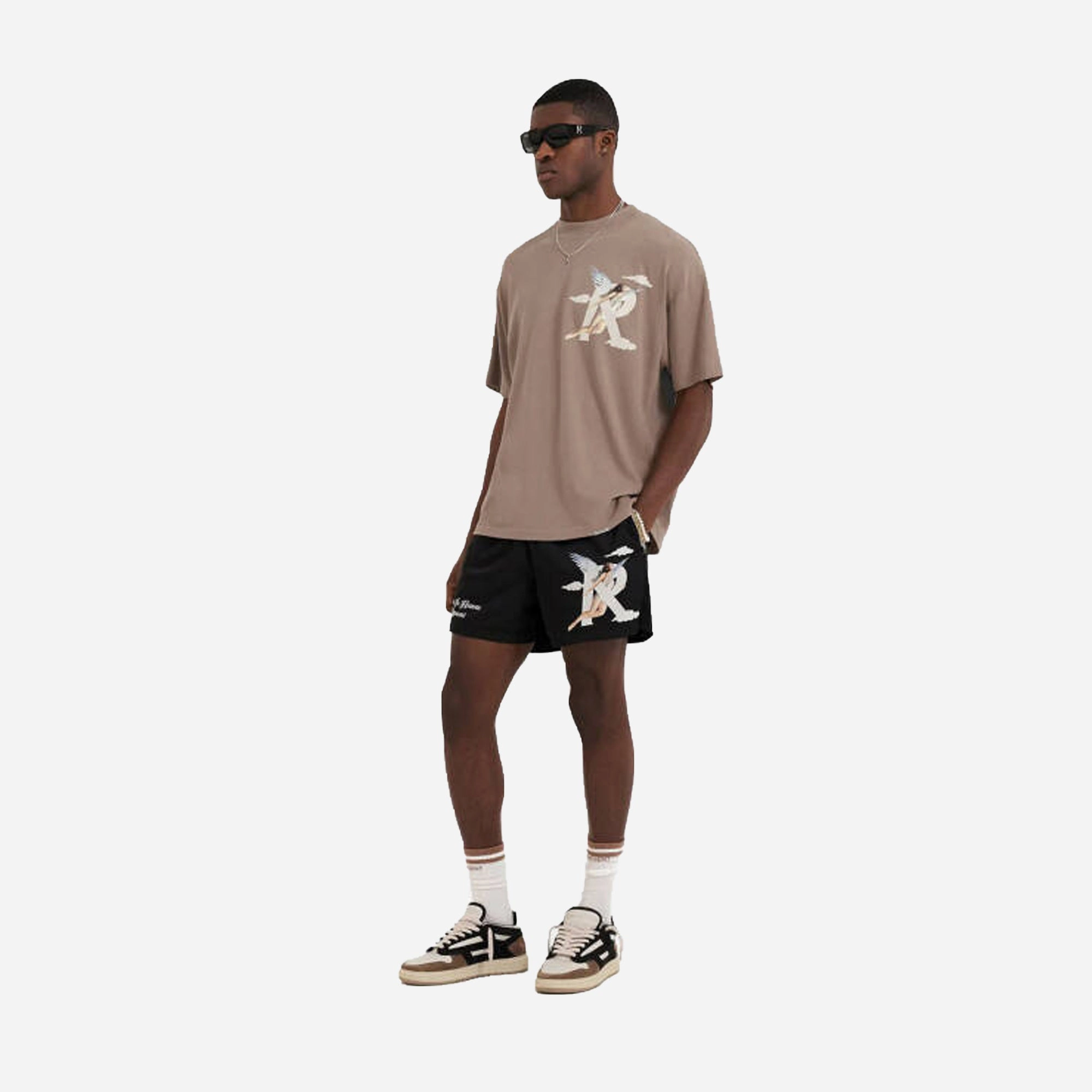 Represent | STORMS IN HEAVEN T-SHIRT  { MUSHROOM