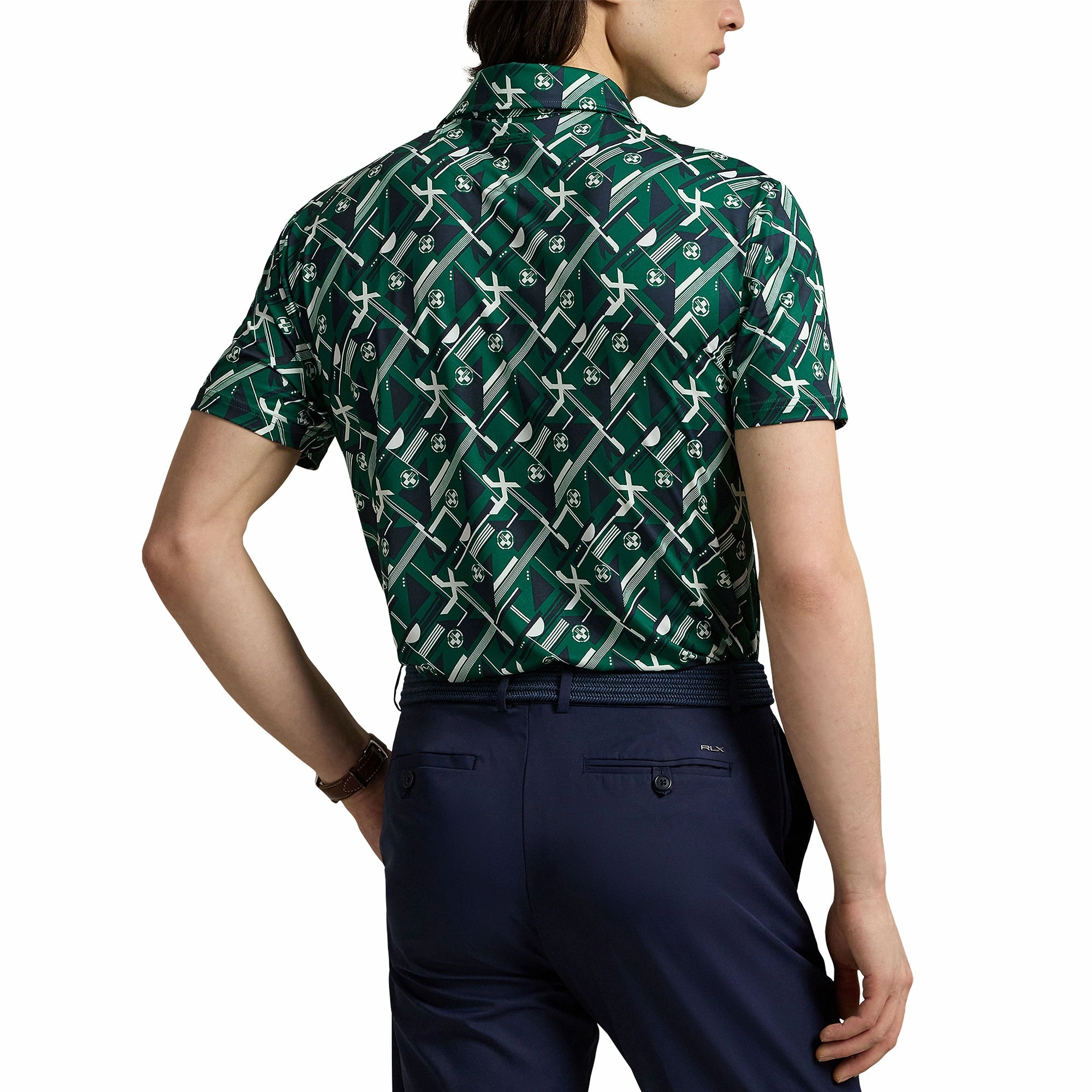 RLX Ralph Lauren Action Print Polo Shirt