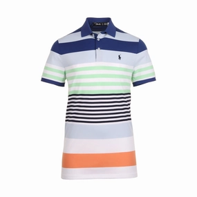 RLX Ralph Lauren Block Stripe Polo Shirt