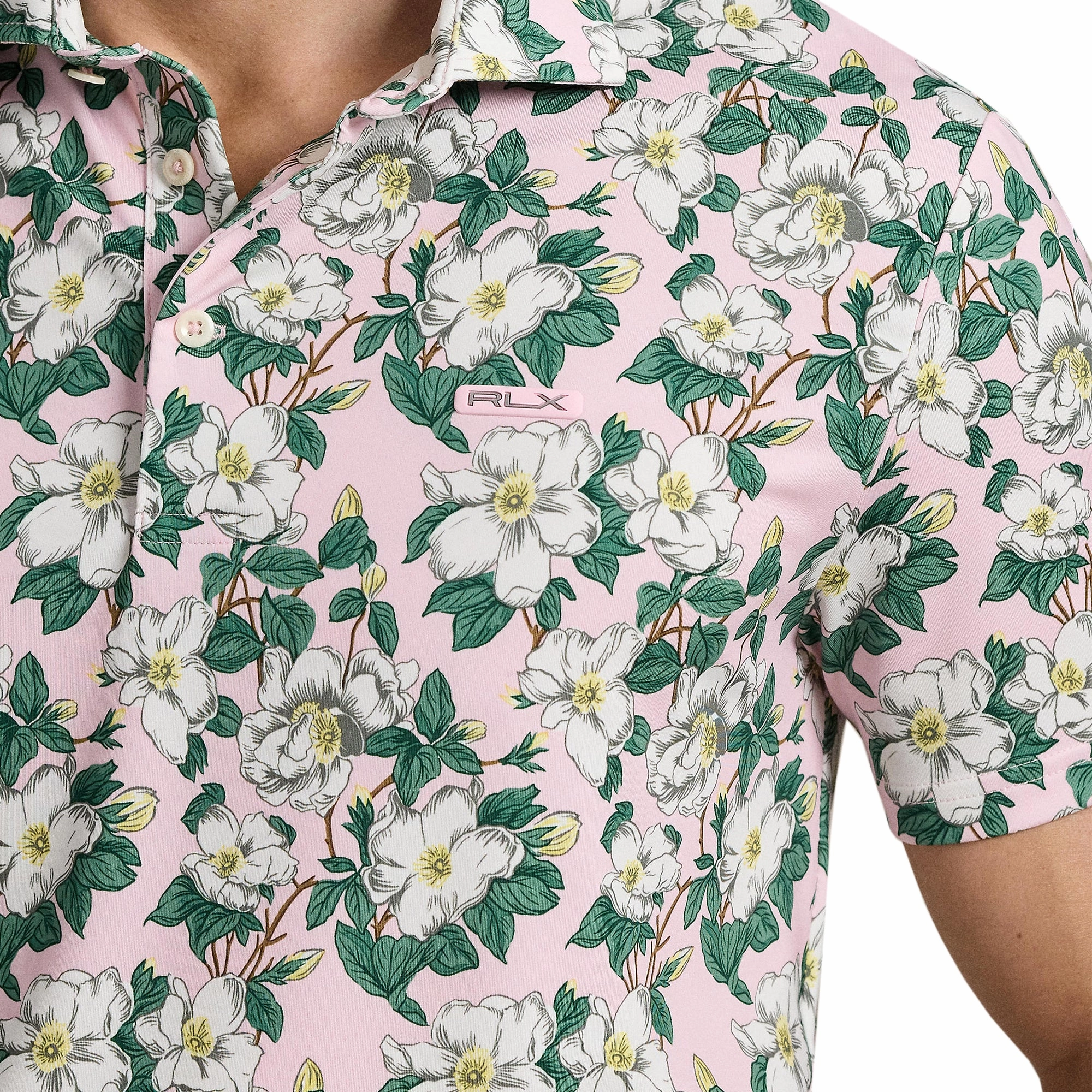 RLX Ralph Lauren Georgia Rose Polo Shirt