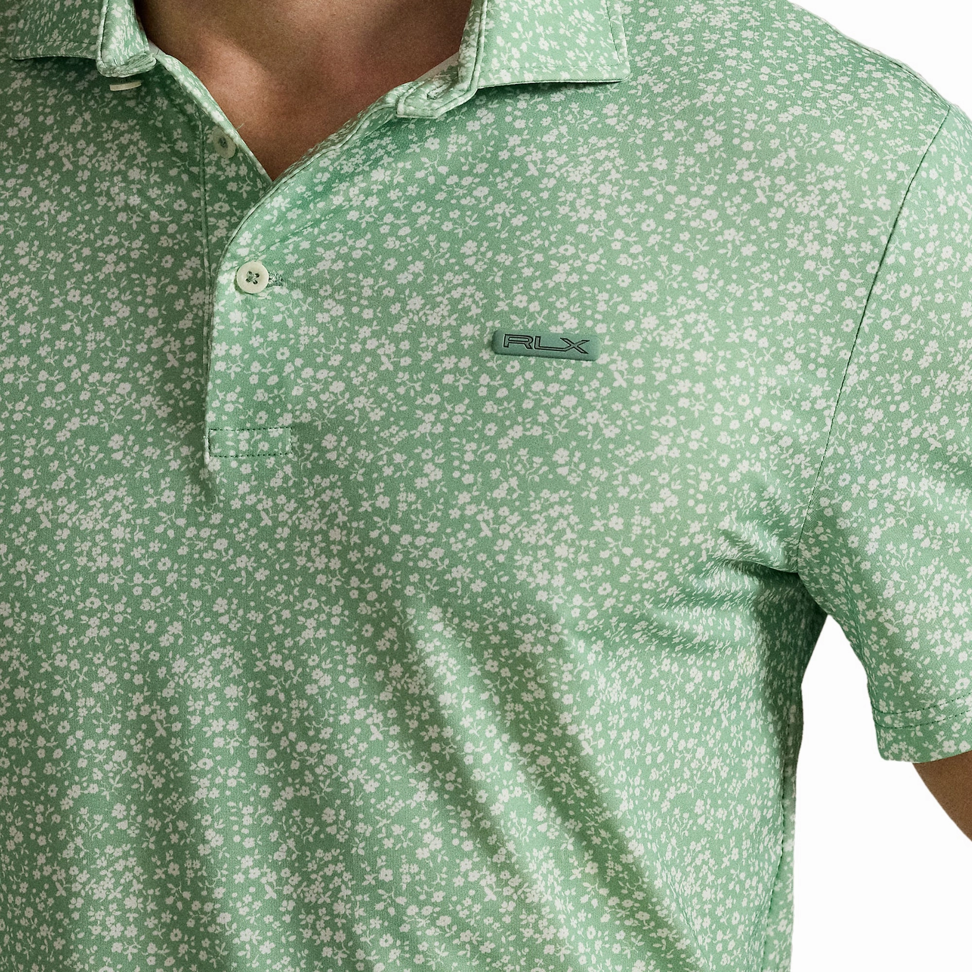 RLX Ralph Lauren Micro Toss Floral Polo Shirt