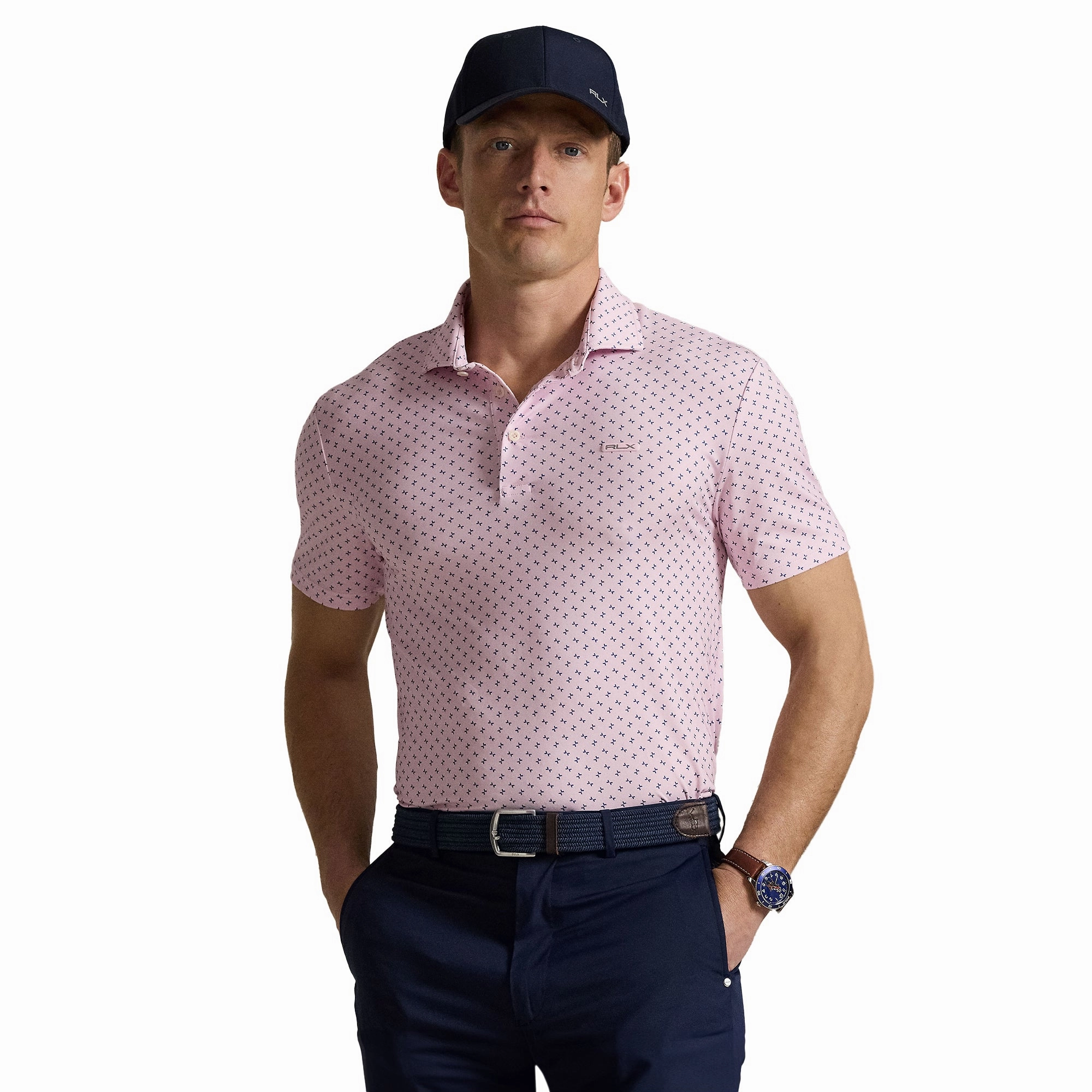 RLX Ralph Lauren Multi Deco Toss Polo Shirt