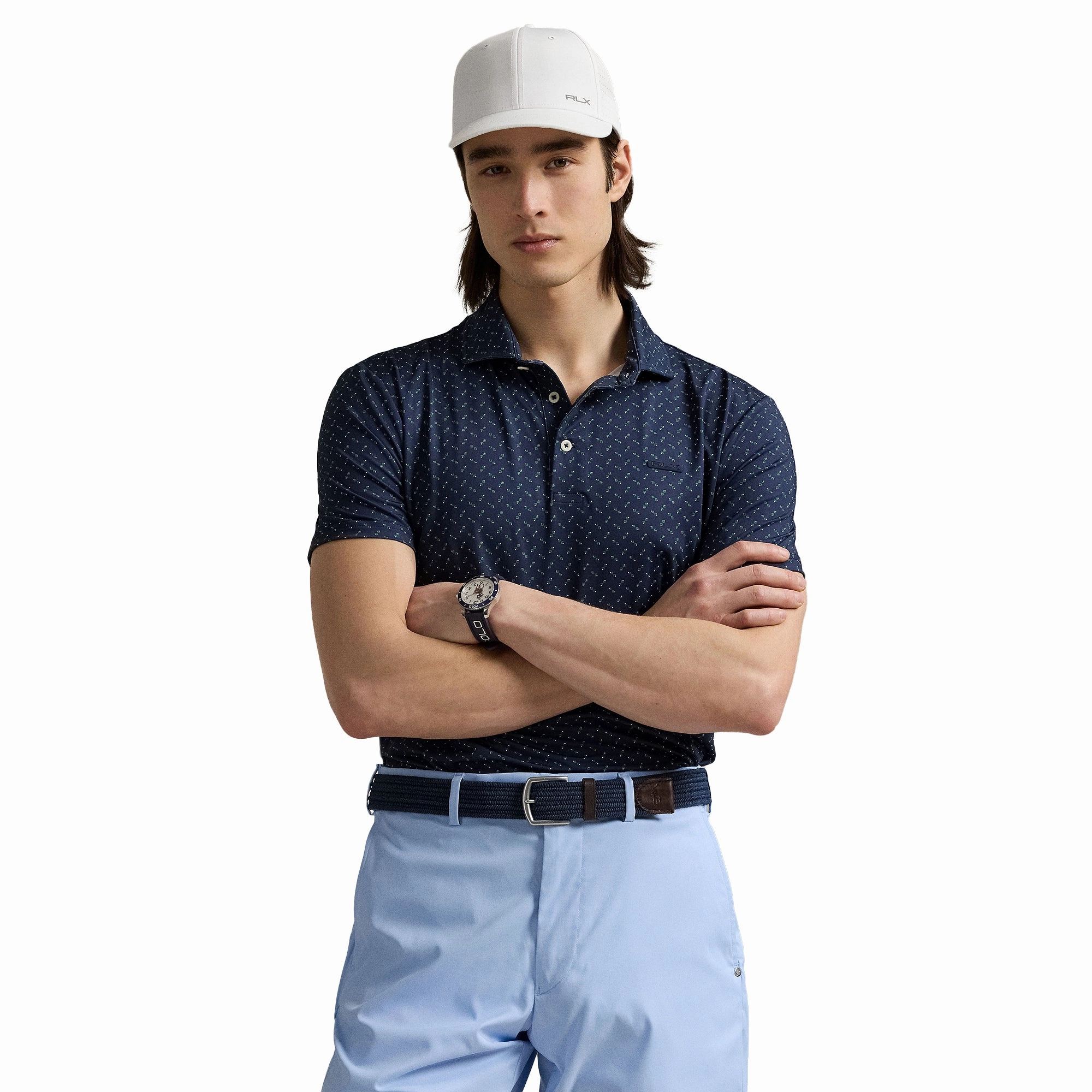 RLX Ralph Lauren Multi Deco Toss Polo Shirt
