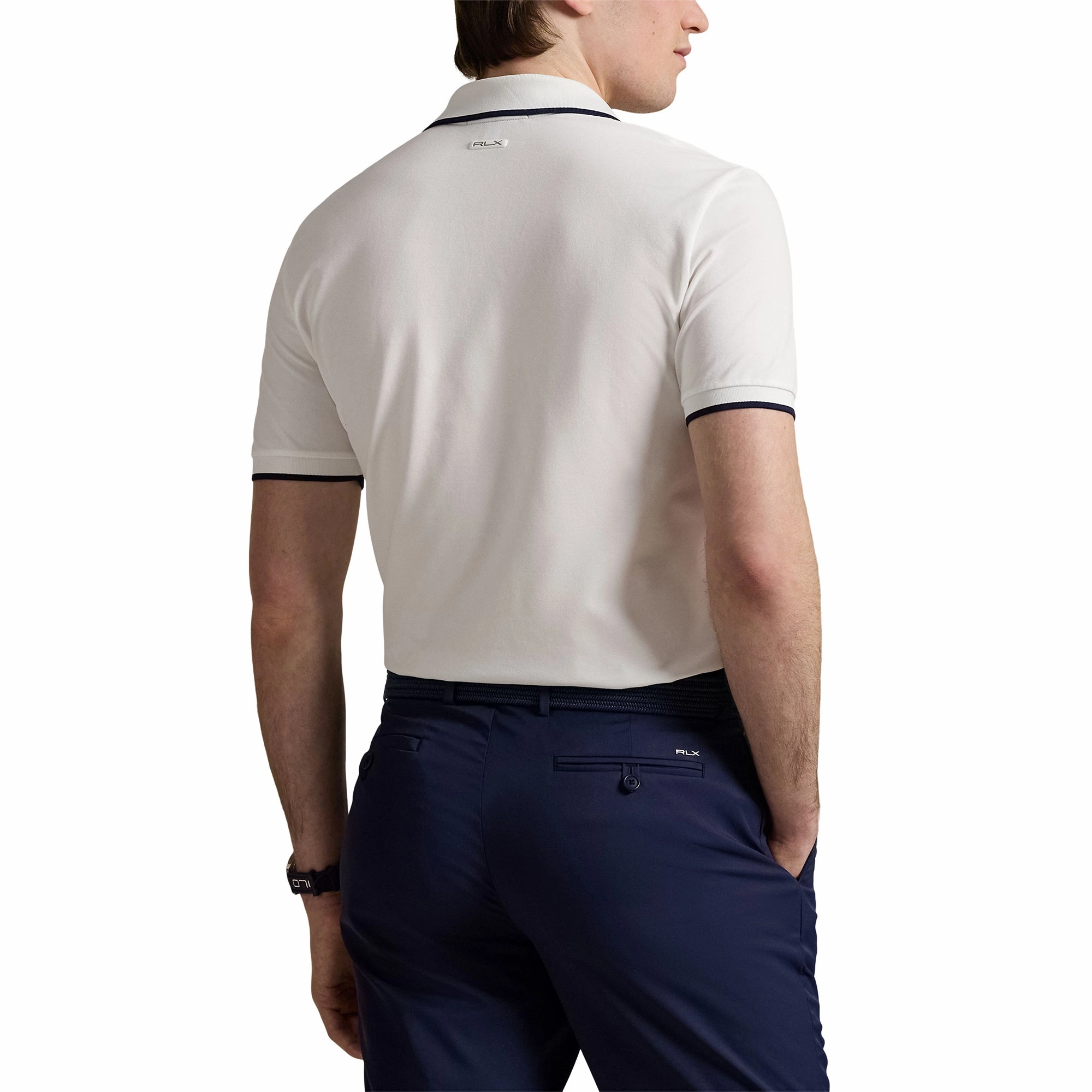 RLX Ralph Lauren Performance Zip Neck Polo Shirt