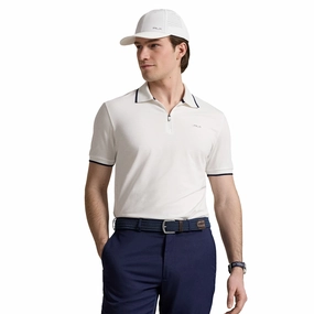 RLX Ralph Lauren Performance Zip Neck Polo Shirt