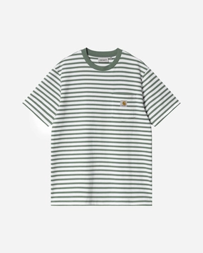 S/S Seidler Pocket T-Shirt Seidler Stripe/Park