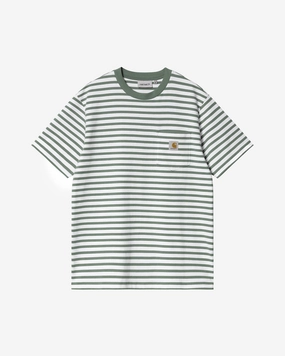 S/S Seidler Pocket T-Shirt Seidler Stripe/Park