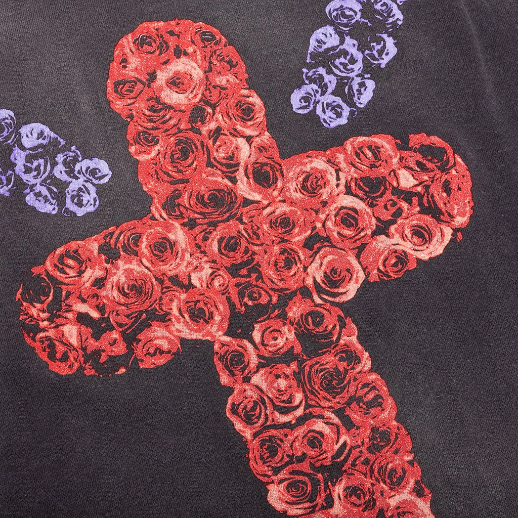 Saint Michael x Born x Raised Born Saint L/S Tee - Black