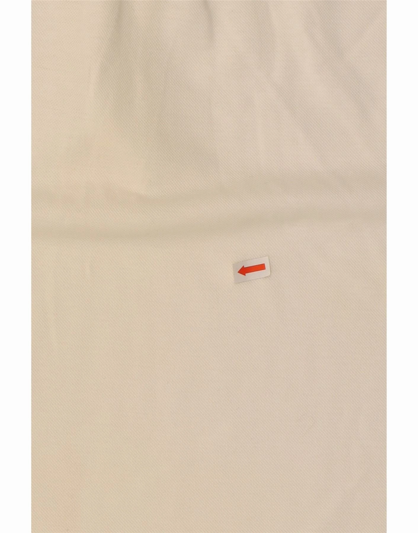SERGIO TACCHINI Mens Polo Shirt Medium White Colourblock Cotton Classic