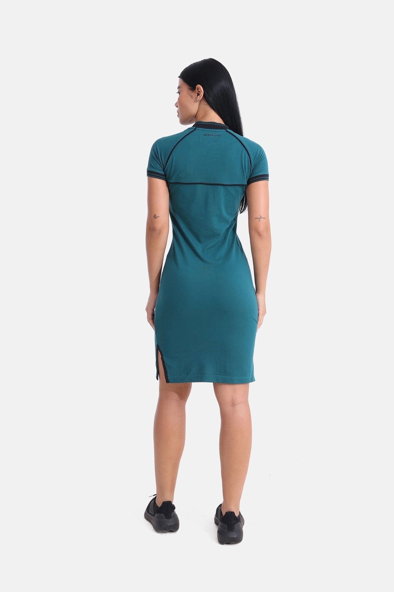 Shaded Spruce Polo Dress