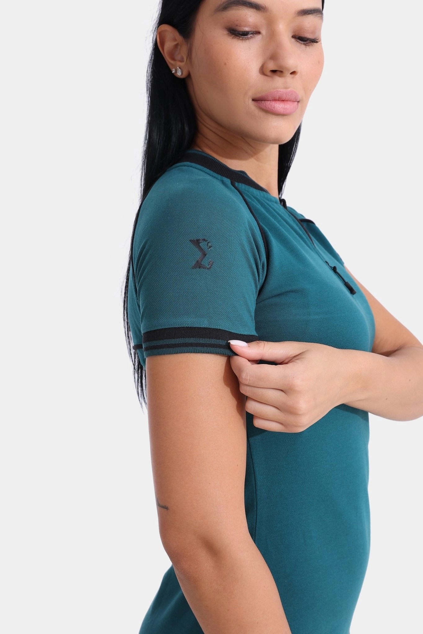 Shaded Spruce Polo Dress