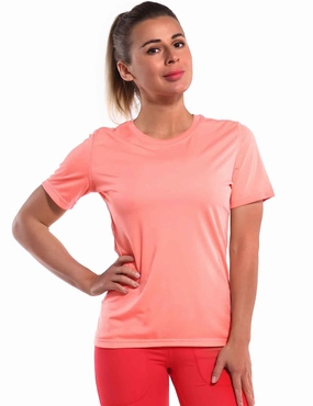 Short Sleeve Athletic Shirts coral_Running