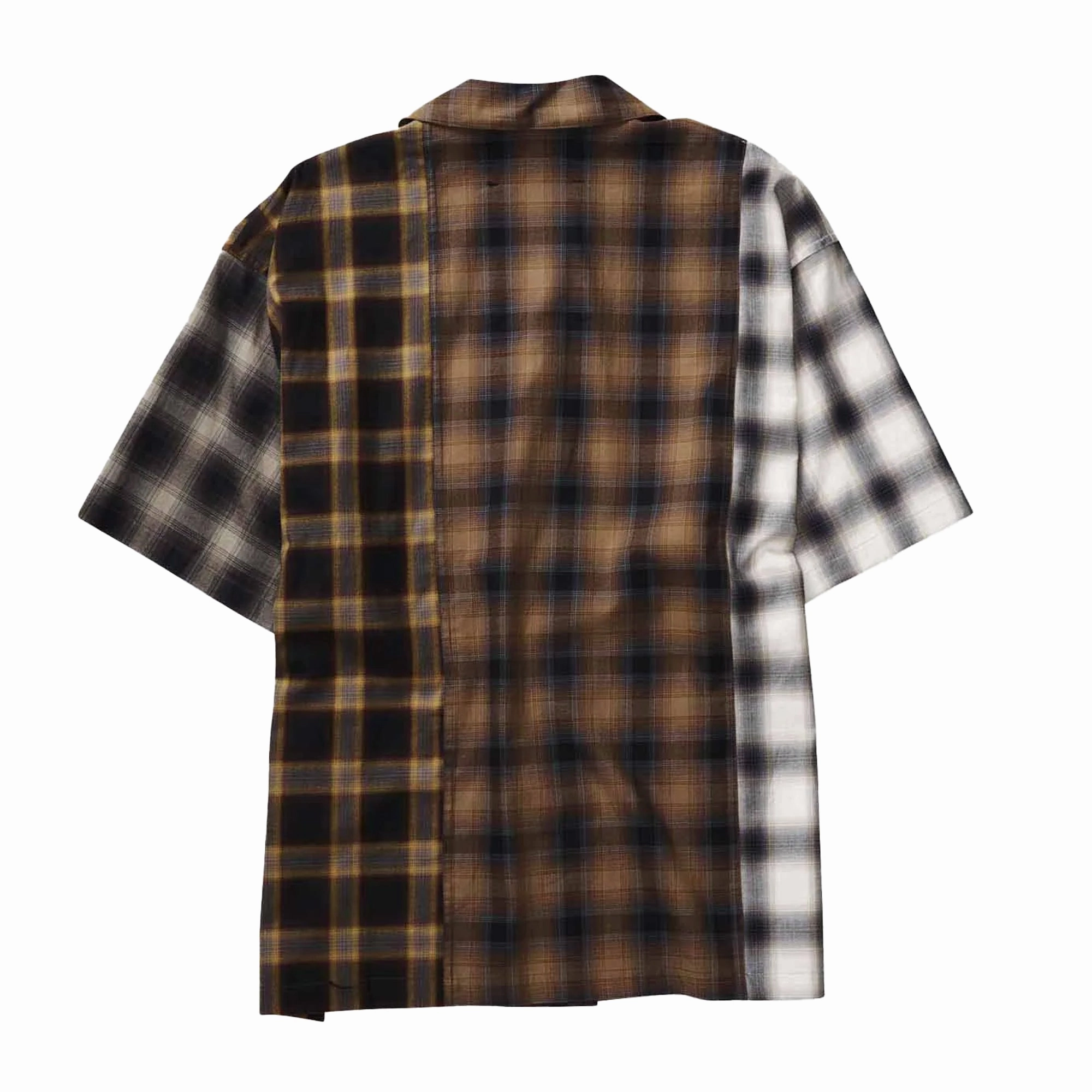 Song For The Mute Button Up Gym Shirt Multi 251_MSH071_OMBRMLT