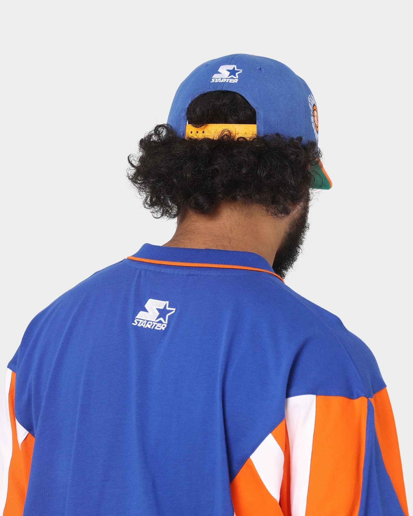 Starter Sideline Short Sleeve Polo Shirt Blue