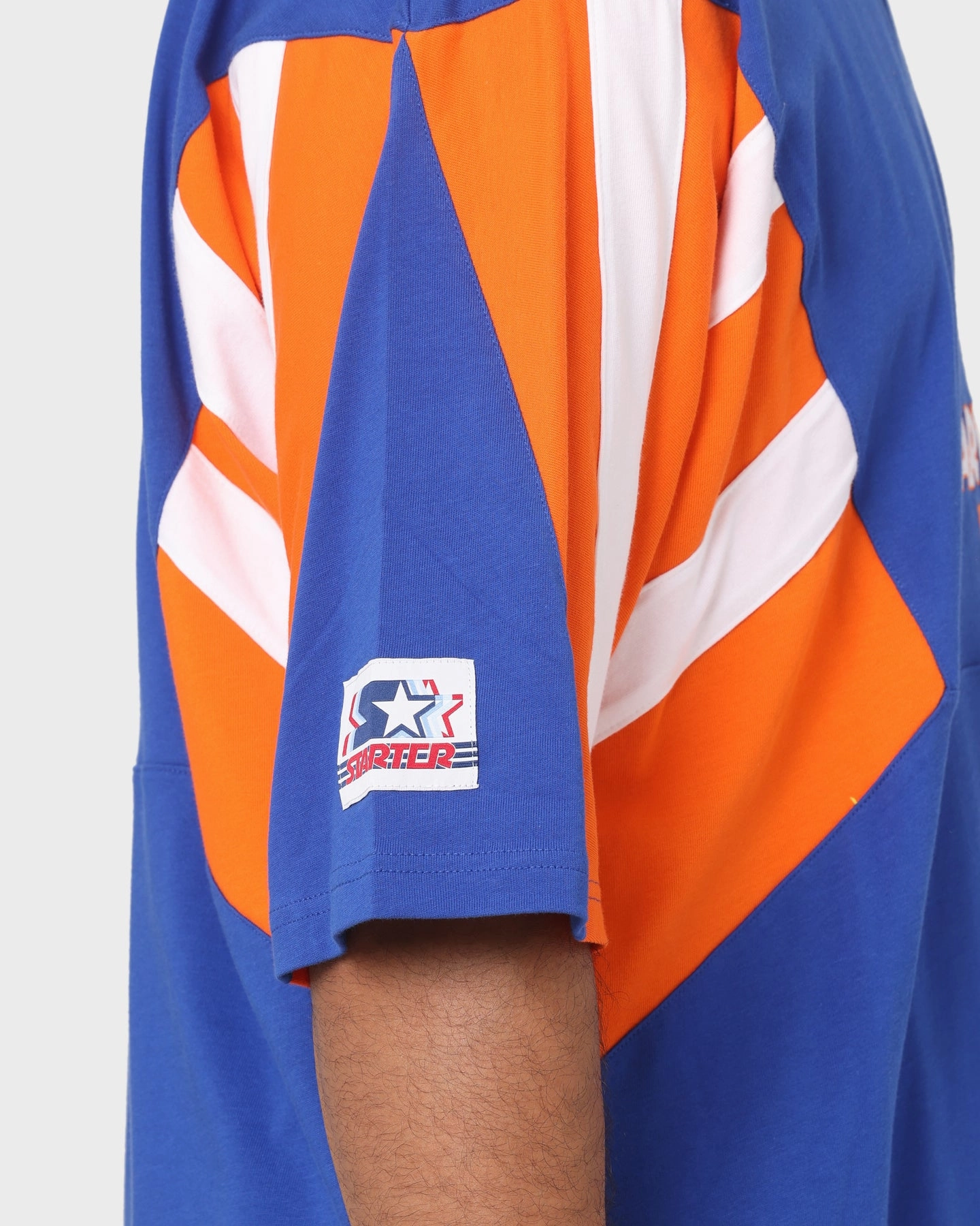 Starter Sideline Short Sleeve Polo Shirt Blue