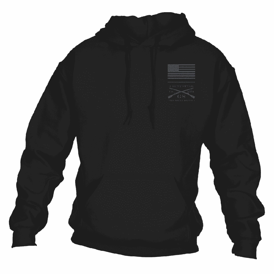 Strength Through Suffering Hoodie - Black