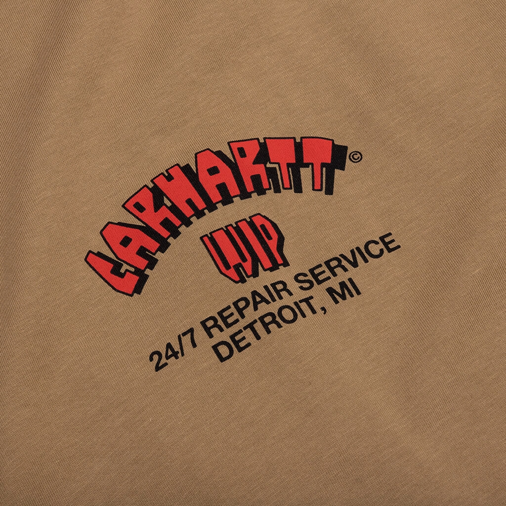 Super Tired S/S T-Shirt - Peanut
