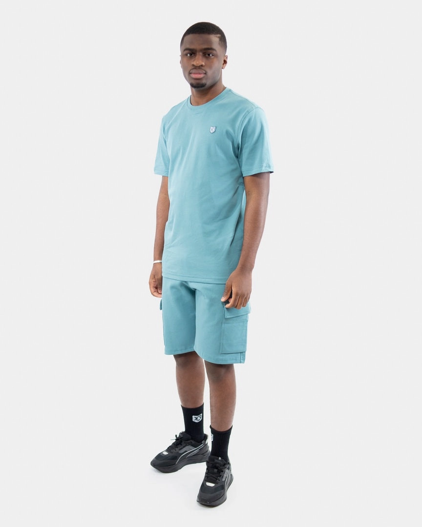 T-Shirt FK Basic - Bleu Givré