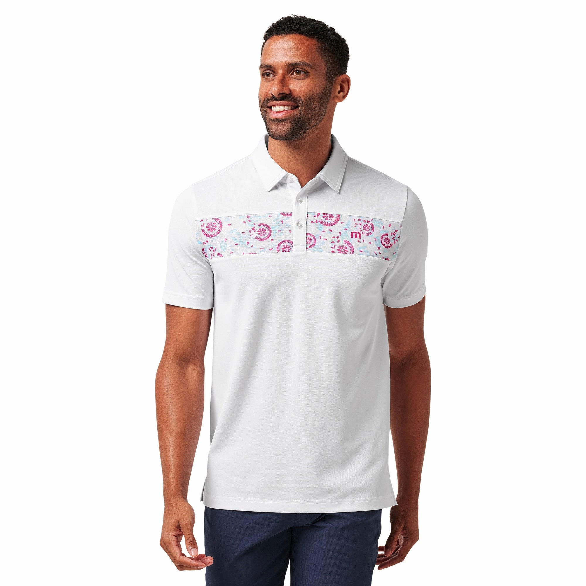 TravisMathew Good Good Flourish Polo Shirt
