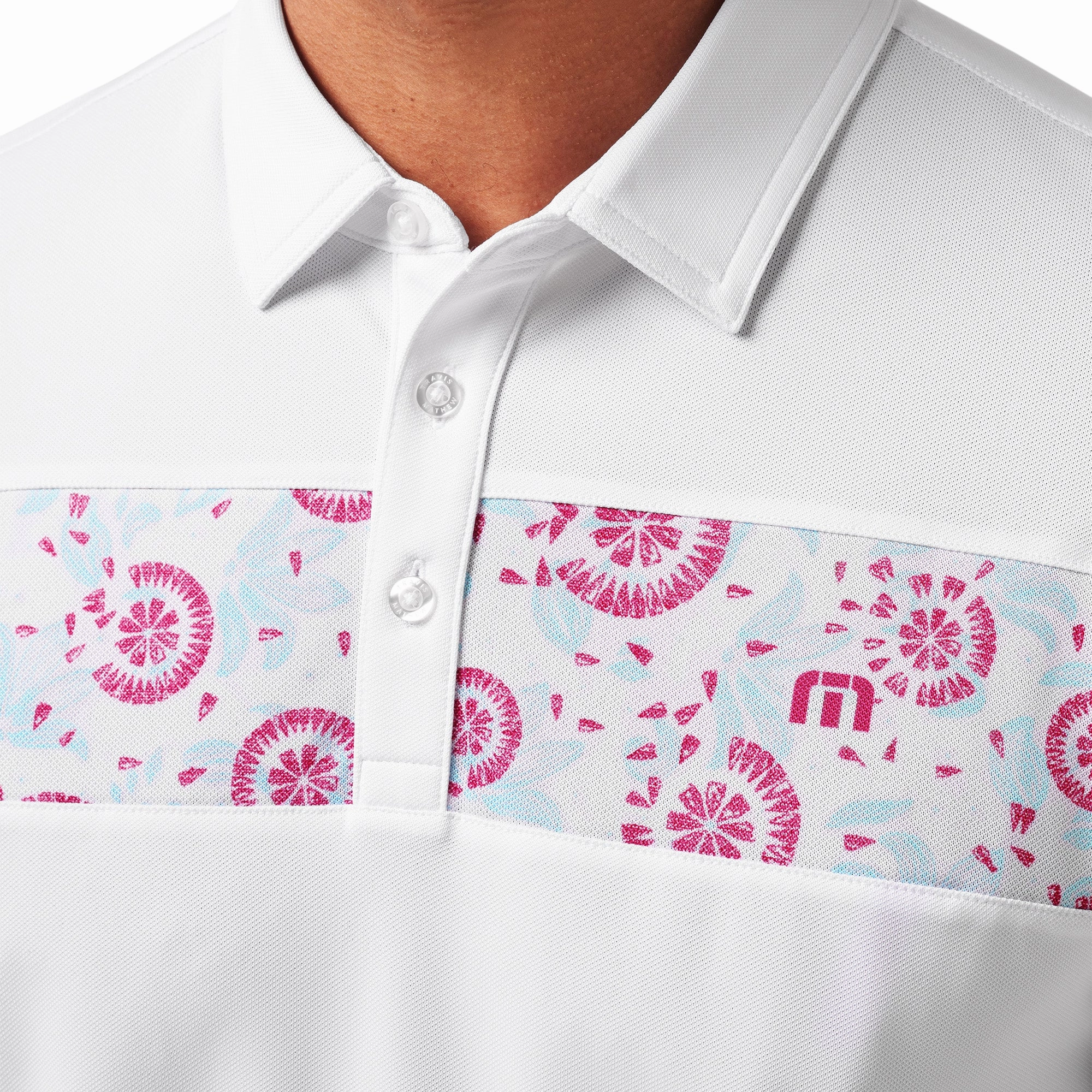 TravisMathew Good Good Flourish Polo Shirt