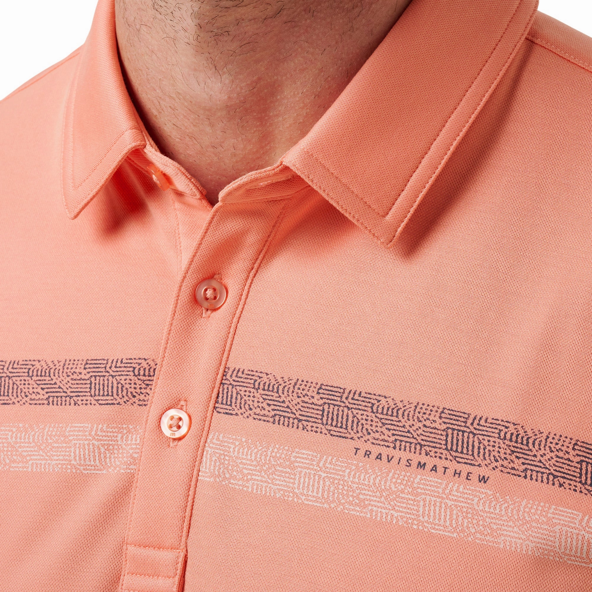 TravisMathew Roaming Routes Polo Shirt