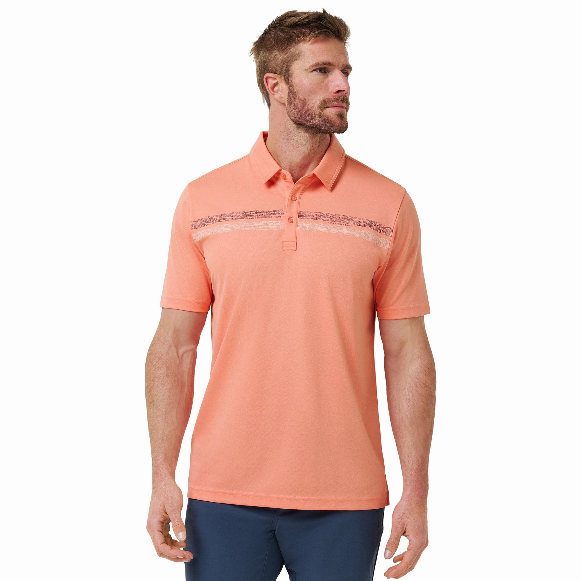 TravisMathew Roaming Routes Polo Shirt