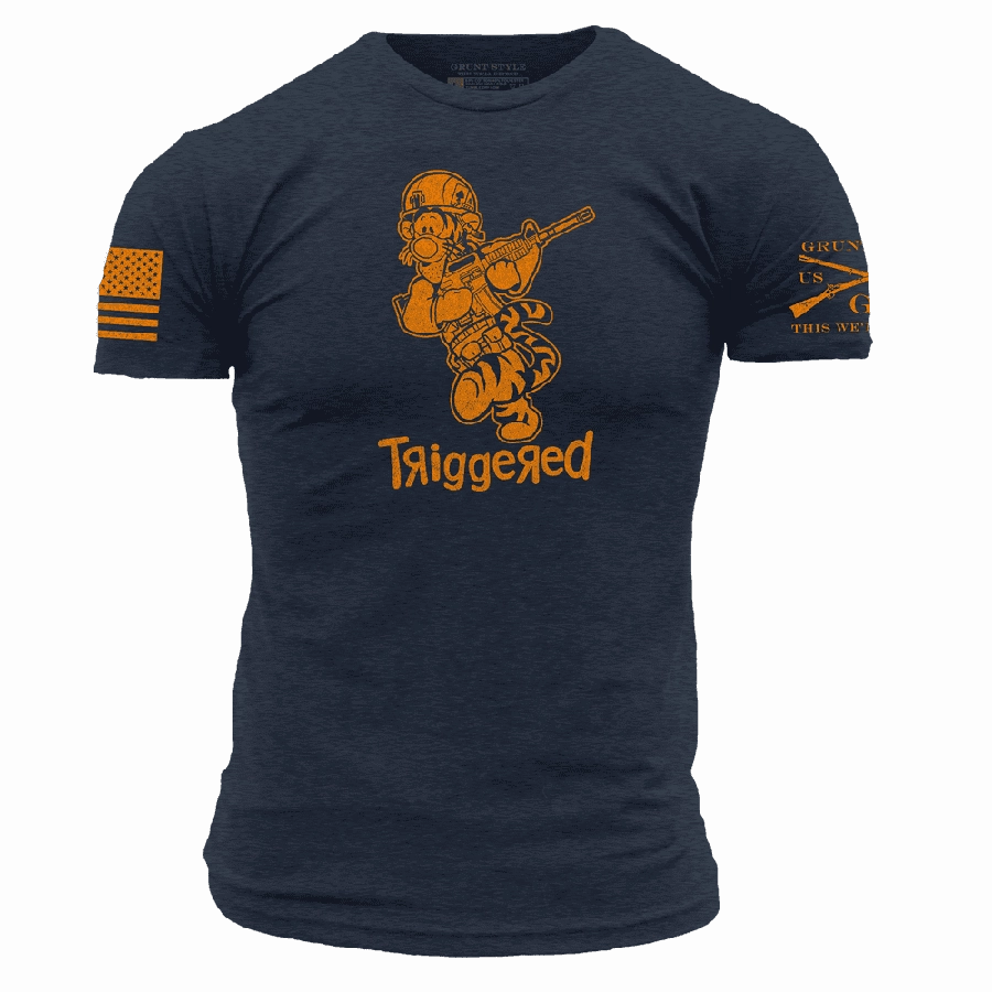 Triggered T-Shirt - Midnight Navy