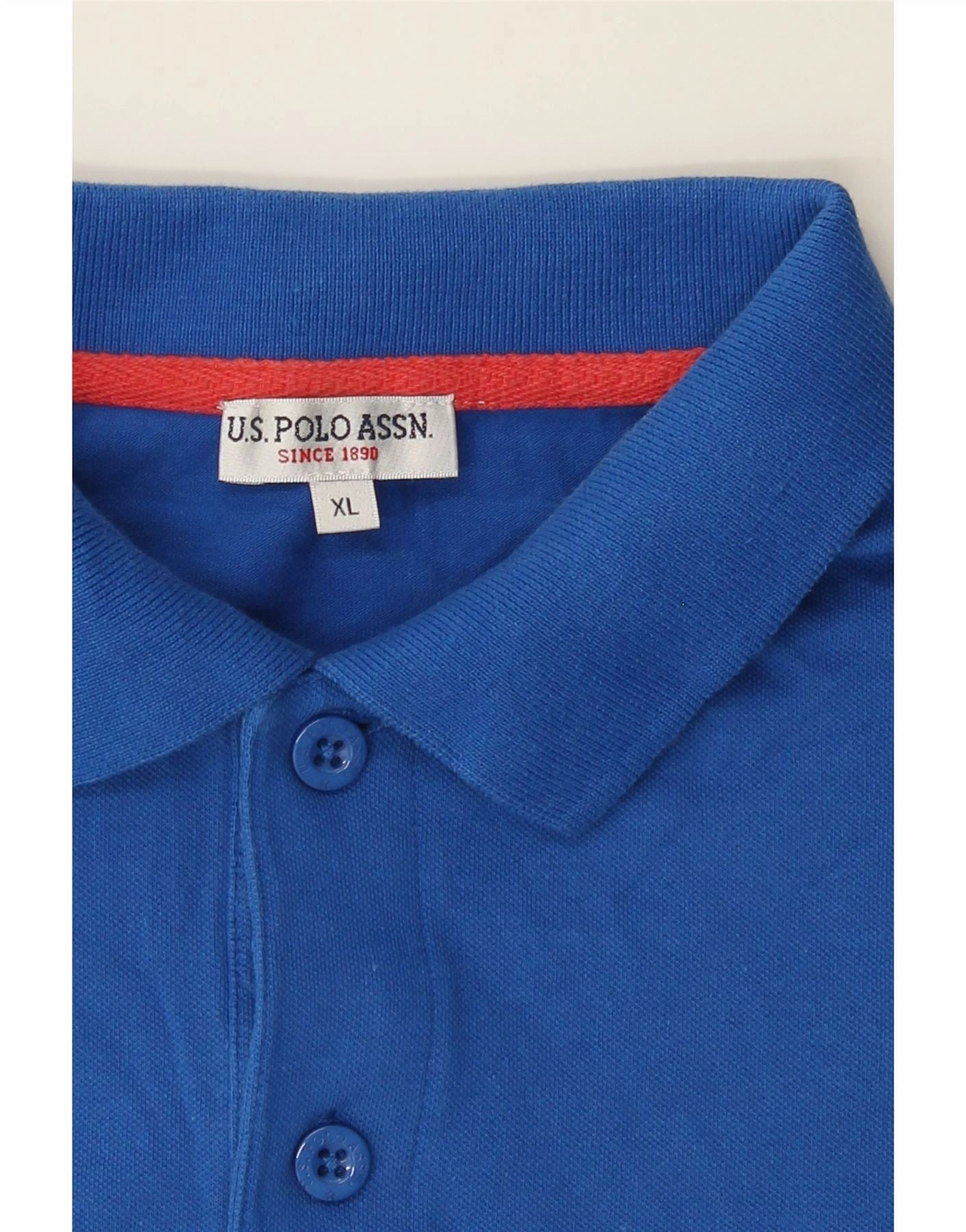 U.S. POLO ASSN. Mens Polo Shirt XL Blue