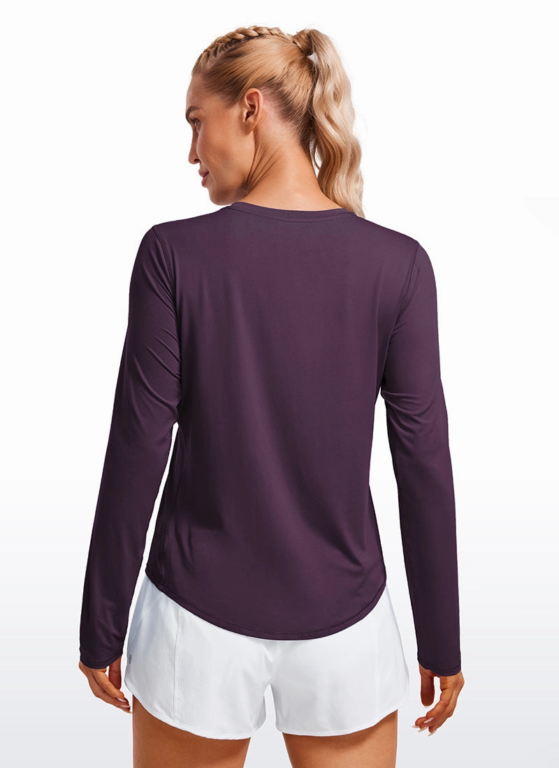 UPF 50  Lightweight Long Sleeves High Neck