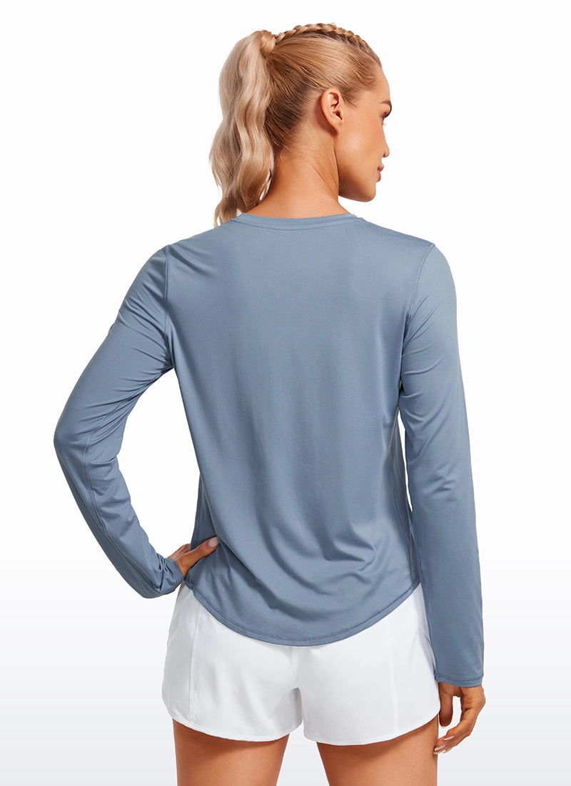 UPF 50  Lightweight Long Sleeves High Neck