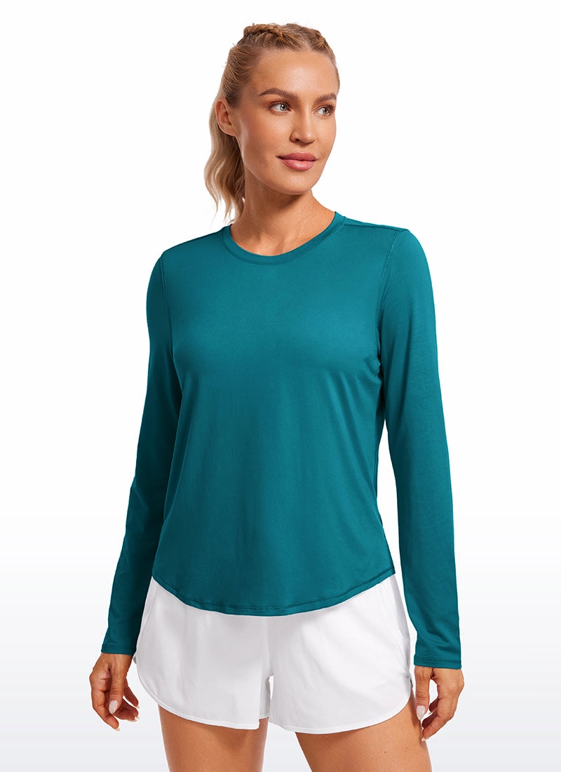 UPF 50  Lightweight Long Sleeves High Neck