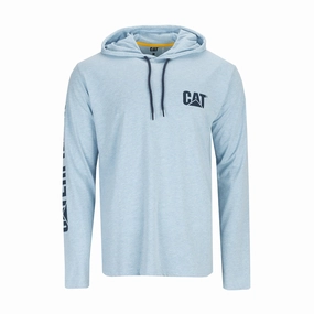 UPF Hooded Banner Long Sleeve Tee - Mens