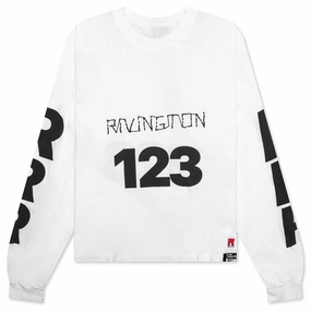 USO 123 Garden L/S Tee - Max White