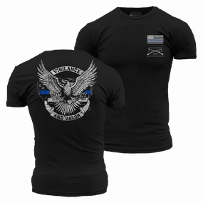 Vigilance and Valor T-Shirt - Black