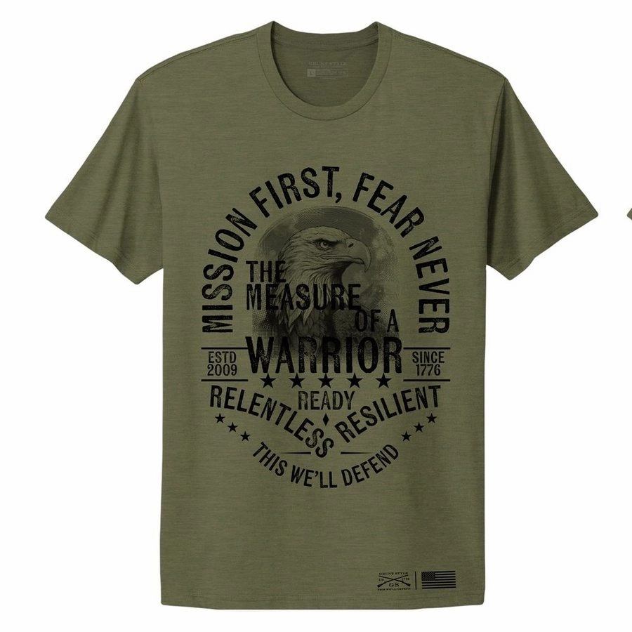 Women's Mission First Boyfriend Fit T-Shirt - Military Green