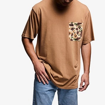 Xtratuf Men's Short Sleeve Tee Bone Brown