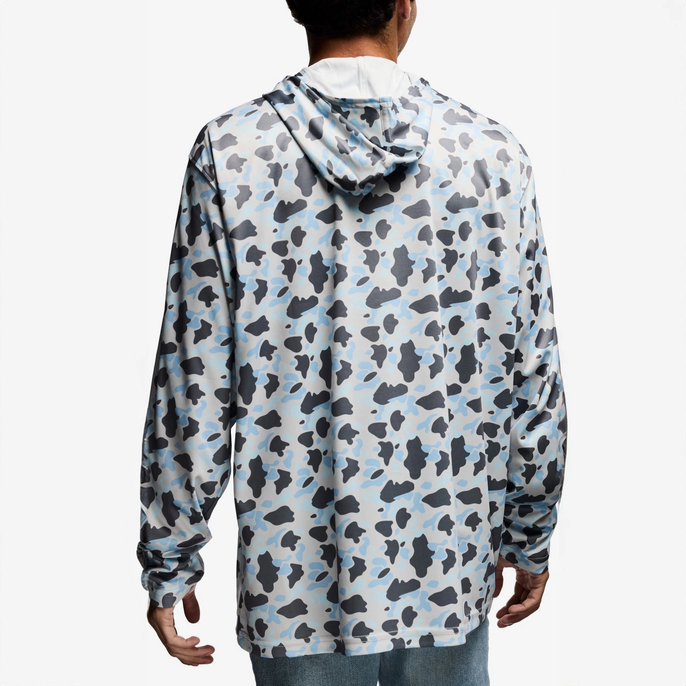 Xtratuf Unisex Long Sleeve Hoodie Ice Duck Camo