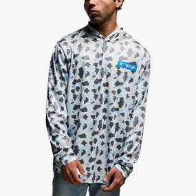 Xtratuf Unisex Long Sleeve Hoodie Ice Duck Camo