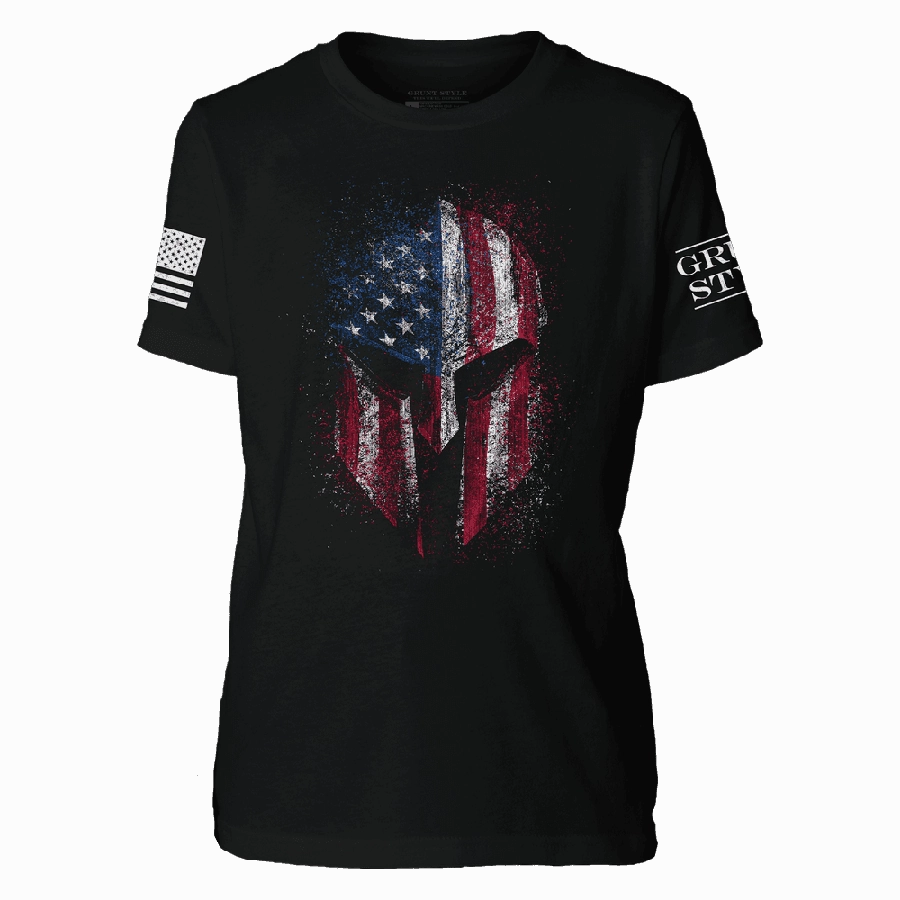 Youth American Spartan T-Shirt - Black
