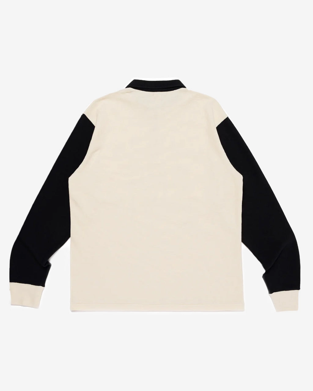 Zip-Up L/S T-Shirt Black